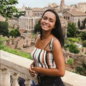 striped tube top / tank top!